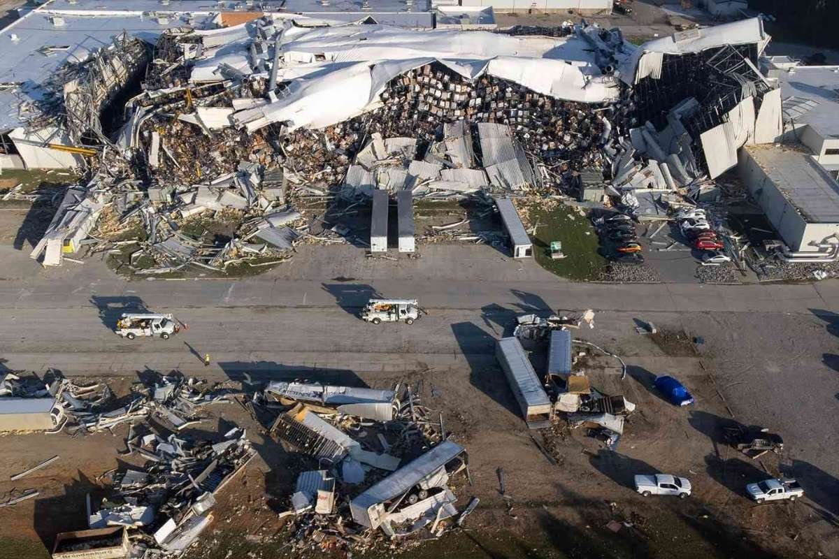 Pfizer’s Plant Survives Tornado Damage, Resumes Production