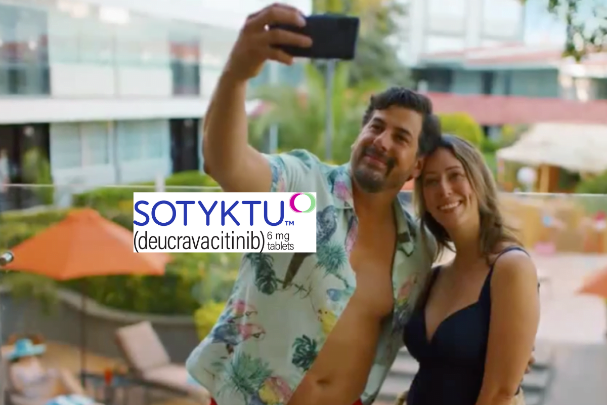 Sotyktu, a campaign by Bristol Myers Squibb to provide "clear understanding" of living with psoriasis, launches